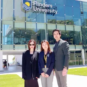 Thank you, Ms. Dora Du, Country Recruitment Coordinator at Flinders International.