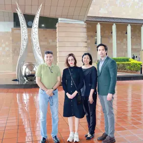 We’re truly grateful to Mr. Shaik F. Ahmed and Ms. Kitiwan Buabarn for the warm welcome and insightful campus tour at Bond University.